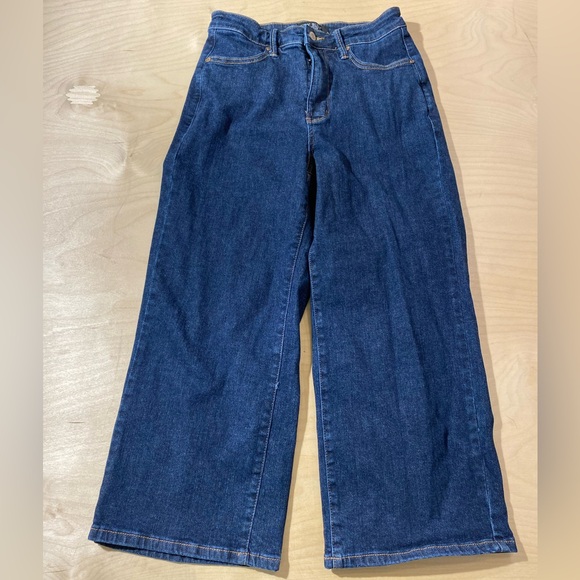 Judy Blue Wide Leg Capris Jeans 7/28 (KO) - Picture 6 of 14